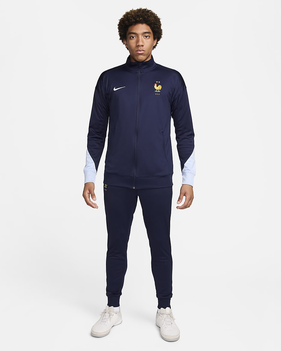 Survetement de foot en maille Nike Dri FIT FFF Strike pour homme. Nike FR